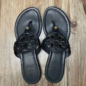 Tory Burch black Miller sandal